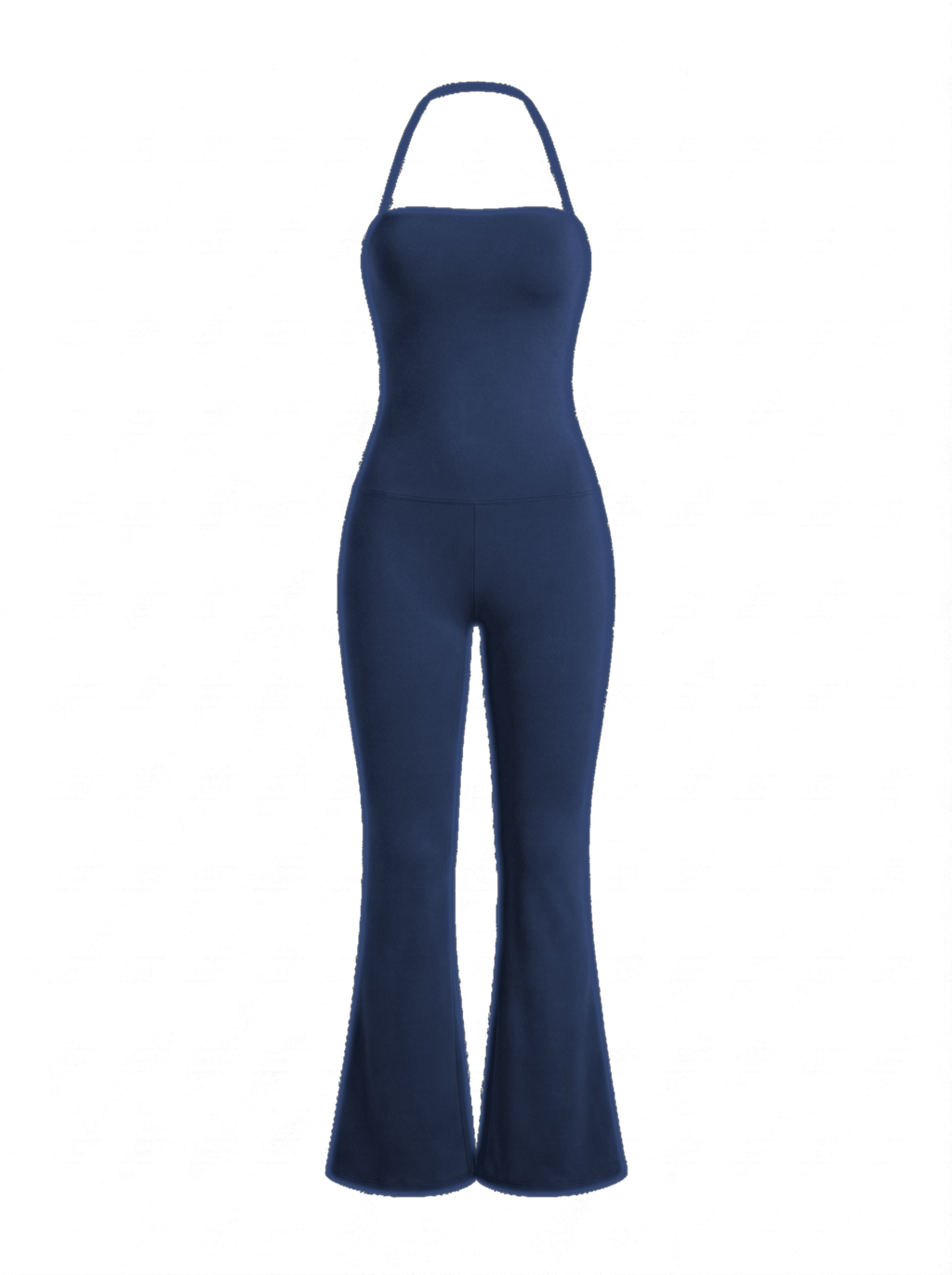 Volsa Flare Jumpsuit Navy