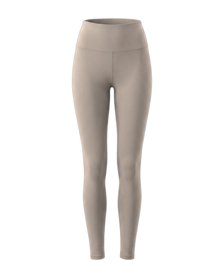 Volsa High Waist Leggings in taupe