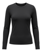 Volsa Long Sleeve Tee in black