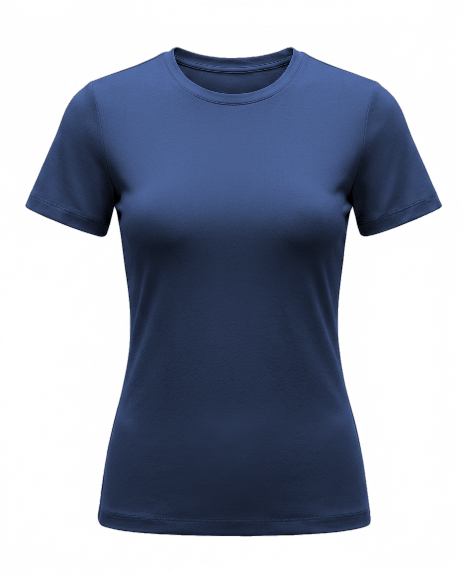 Volsa Short Sleeve Tee in navy