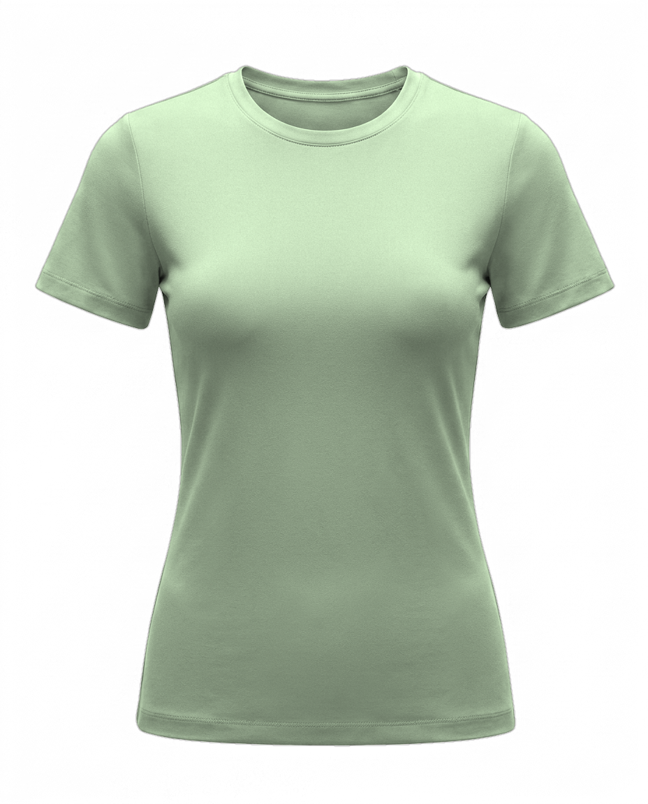 Volsa Short Sleeve Tee in sage