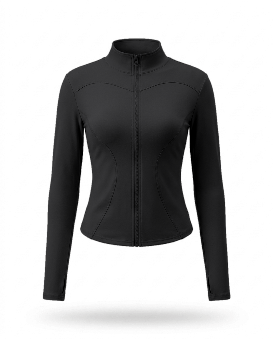 Volsa Fitted Zip Jacket